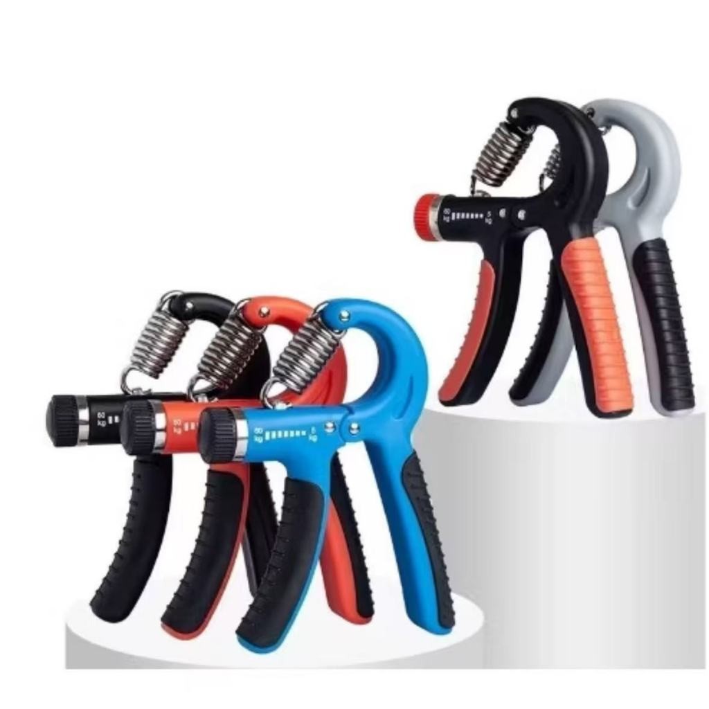 Flexor De Punho Hand Grip C/ Mola Ajustável De Força 5kg A 60 kg