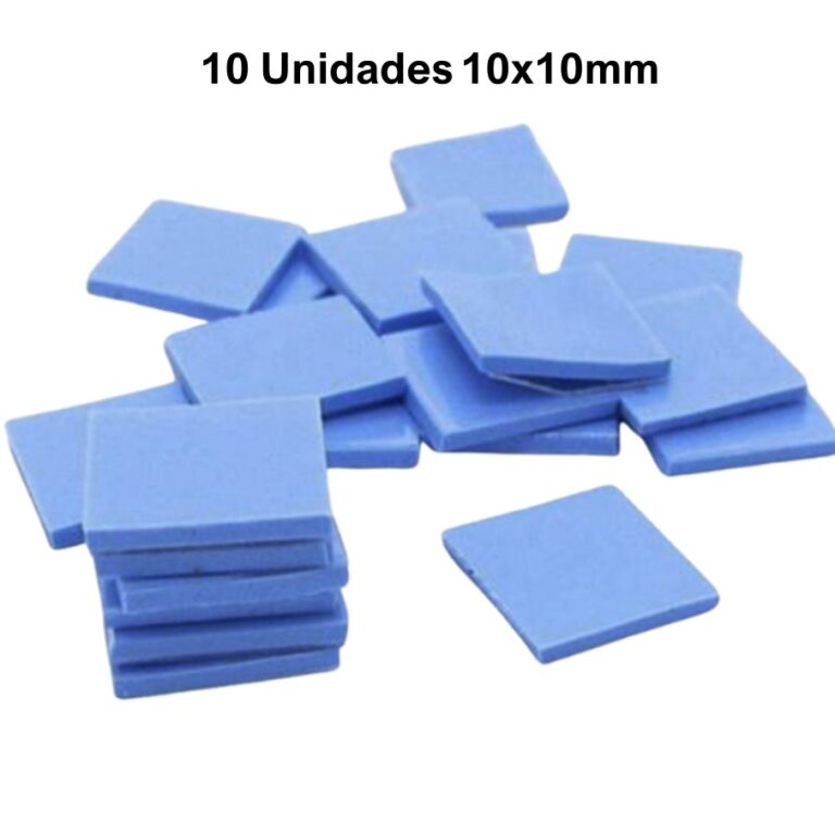 Thermal Pads 10 Unidades 10mm x 10mm Tapete Térmi