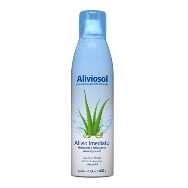 Aliviosol Aerosol Spray Para Queimaduras Solares &