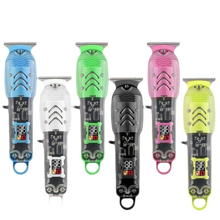 Cortador de Cabelo Profissional Sem Fio com Displa