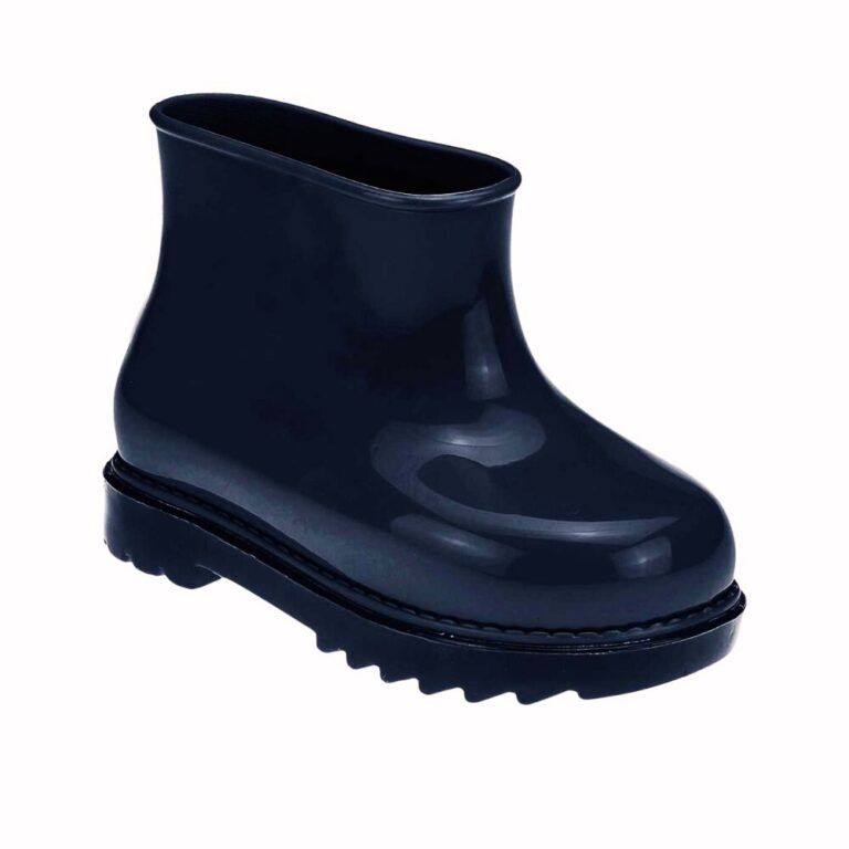 Galocha Baby Menino Kidy Splash Lisa Azul Marinho