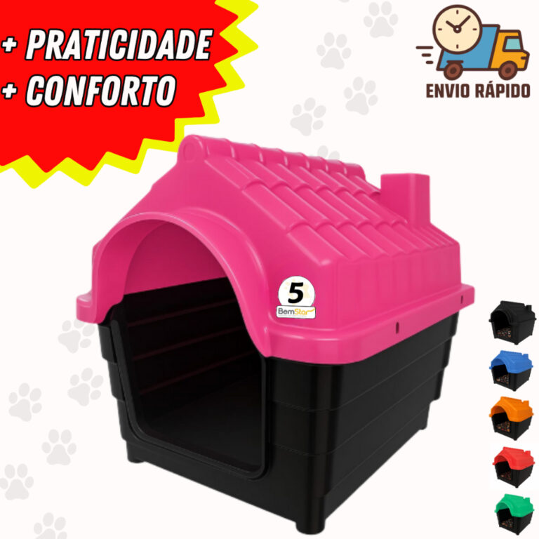 Casinha Cachorro Grande/Médio Casa  Pet Com Prote