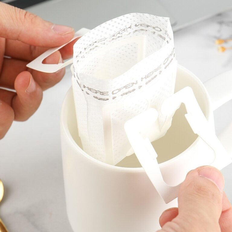 Kit 200 Unidades Filtro de Café Portátil Saco Fi