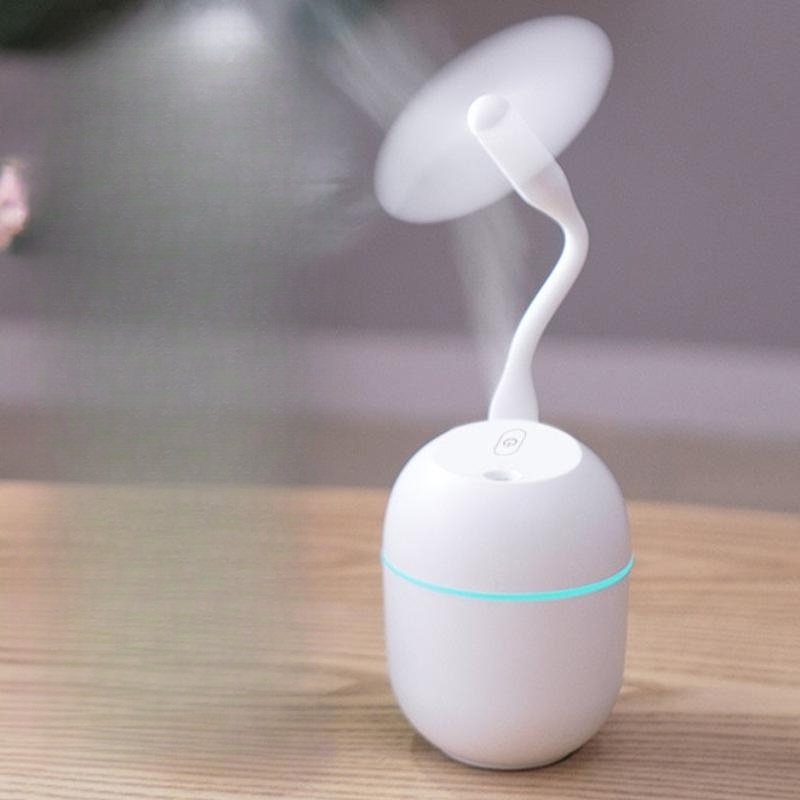 Umidificador De Ar Com Grande Capacidade Para Casa/Escritório Com Atmosfera Led Luz Noturna Lâmpada
