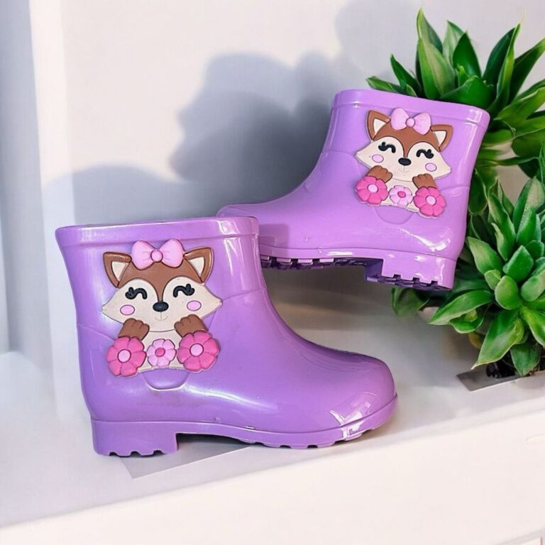 Galocha Infantil Menina Injetada Botinha Personage