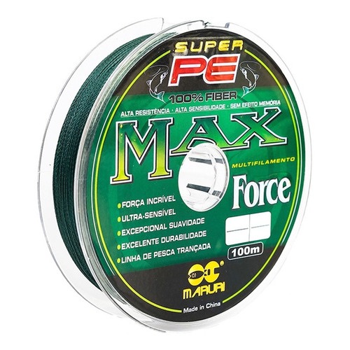 Linha Multifilamento 4 Fios Max Force 100m Maruri 