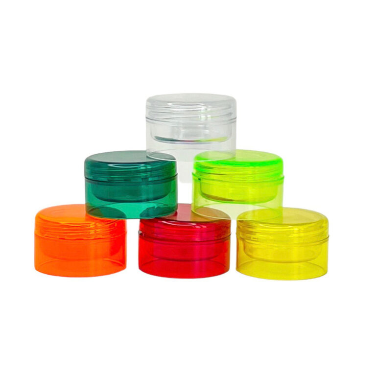 100 unds Potinho glitter ou pedrarias acrílico 4g