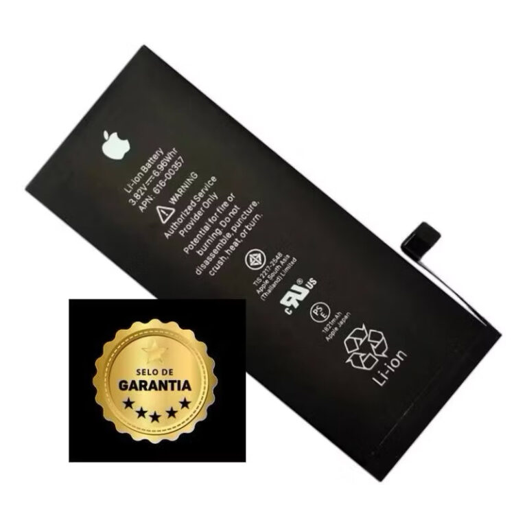 Bat iPhone XR Original Larcada Saude 100% + Fita C