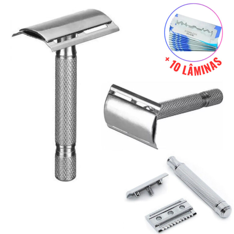 Aparelho De Barbear Articulado Clássico Retrô An