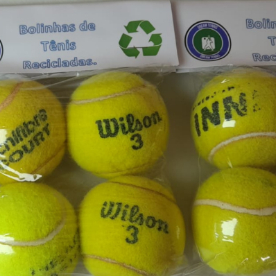 Bola De Tênis Feltro Esporte Treino Ao Ar Livre &