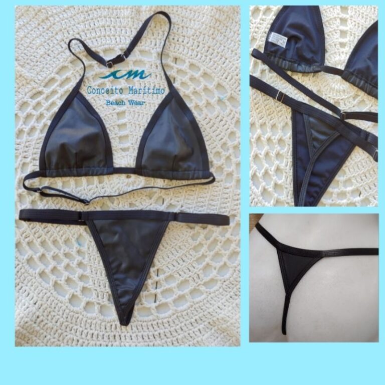 Biquíni MICRO fio dental marquinha de fita BRONZE