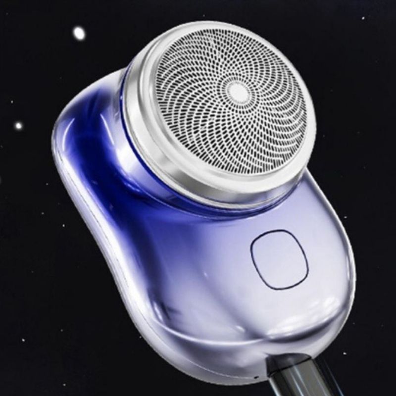 Mini Barbeador EléTrico PortáTil À Prova DáGua TIPO-C Aparador De Barba De Bolso Promoção