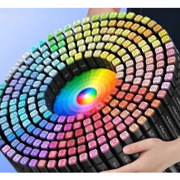 24 até 168 Cores Touch Marker Caneta Marcadora Co