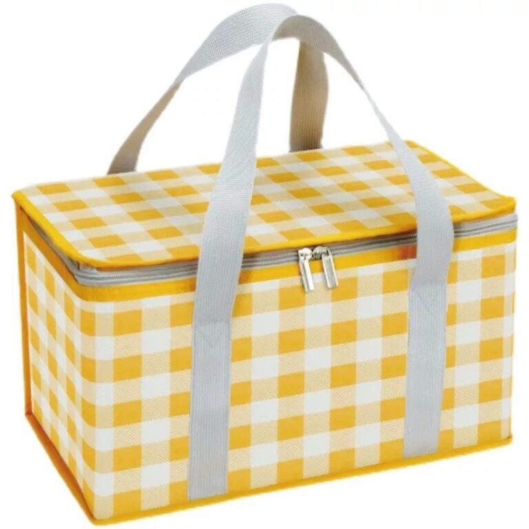 Cesta Térmica Bolsa Piquenique Dobrável Cooler P