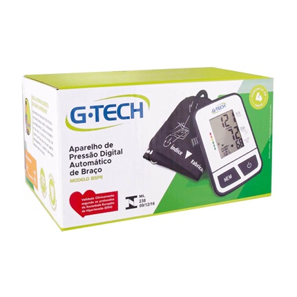Aparelho Digital de pressão automático G-tech De