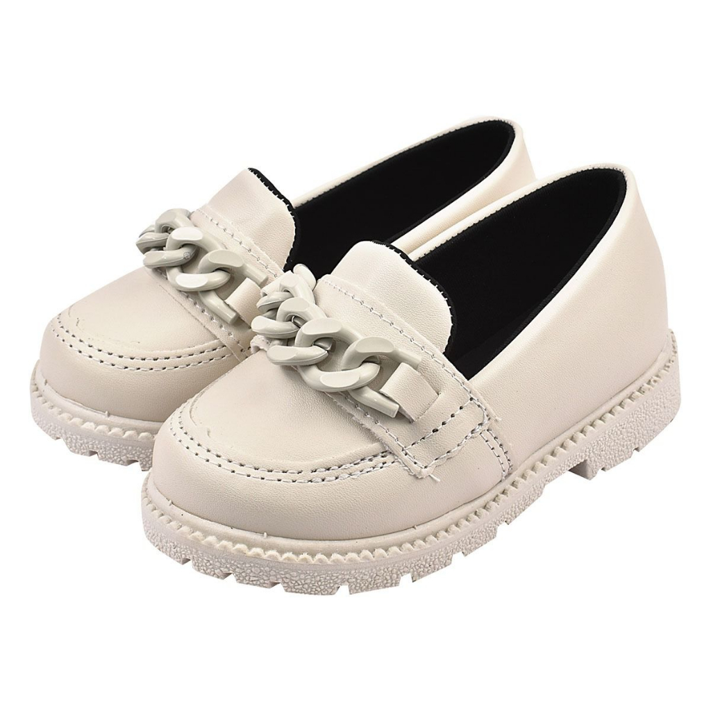 SAPATILHA MOCASSIM OXFORD MENINAS BLOGUEIRINHAS INFANTIL CORRENTE TRATORADA ANTIDERRAPANTE