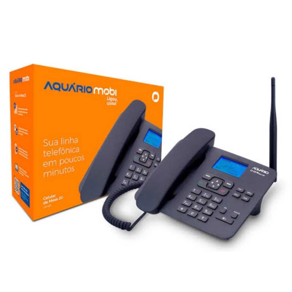 Telefone Celular Rural De CHIP Mesa Aquário Ca-42s Desbloqueado Para qualquer Operadora