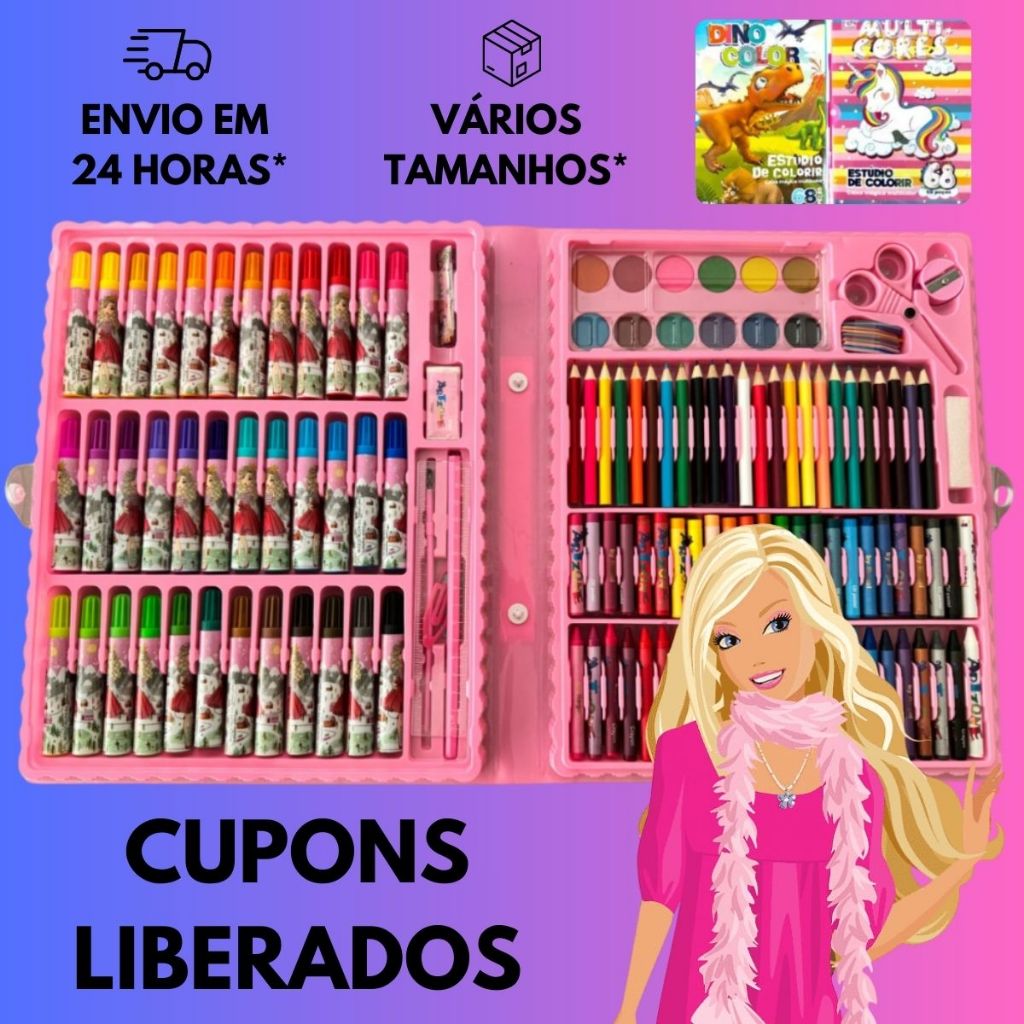 Maleta De Pintura Infantil – Estojo De Pintura Infantil