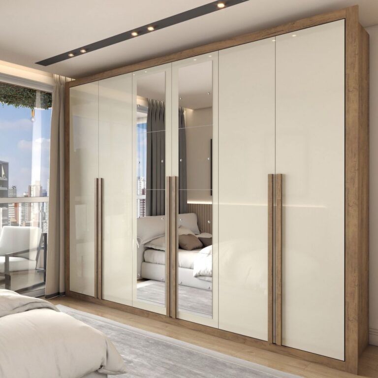 Guarda-Roupa Casal Severo 6 Portas 6 Gavetas com E