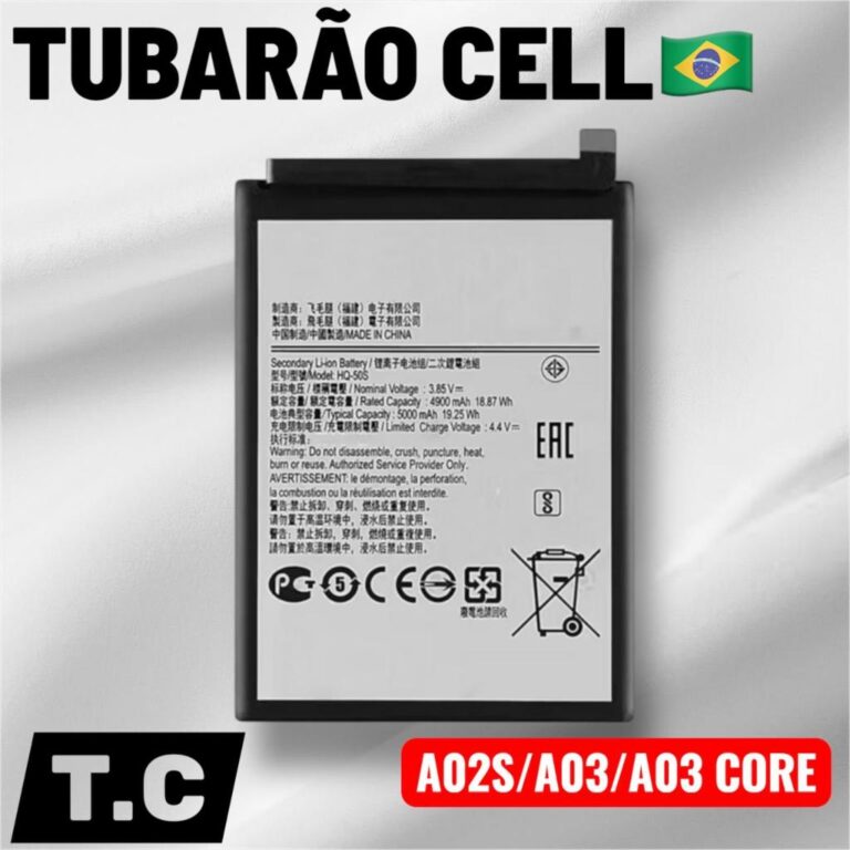 BAT COMPATIVAL (A02SA03A03 CORE) ORI 100% NOVA COM
