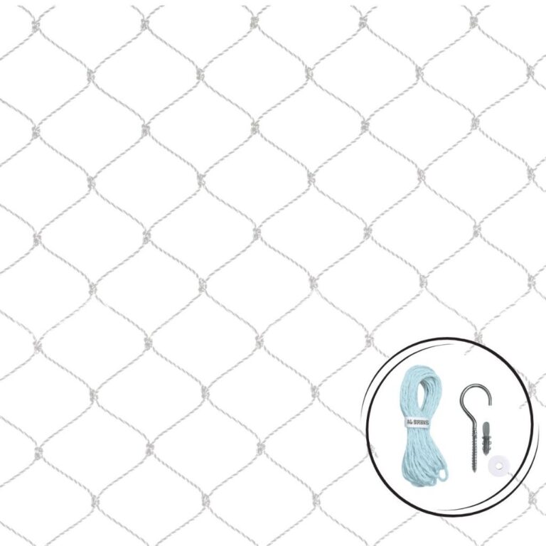 Kit Rede Tela de Proteção 1,30 de altura até 3,