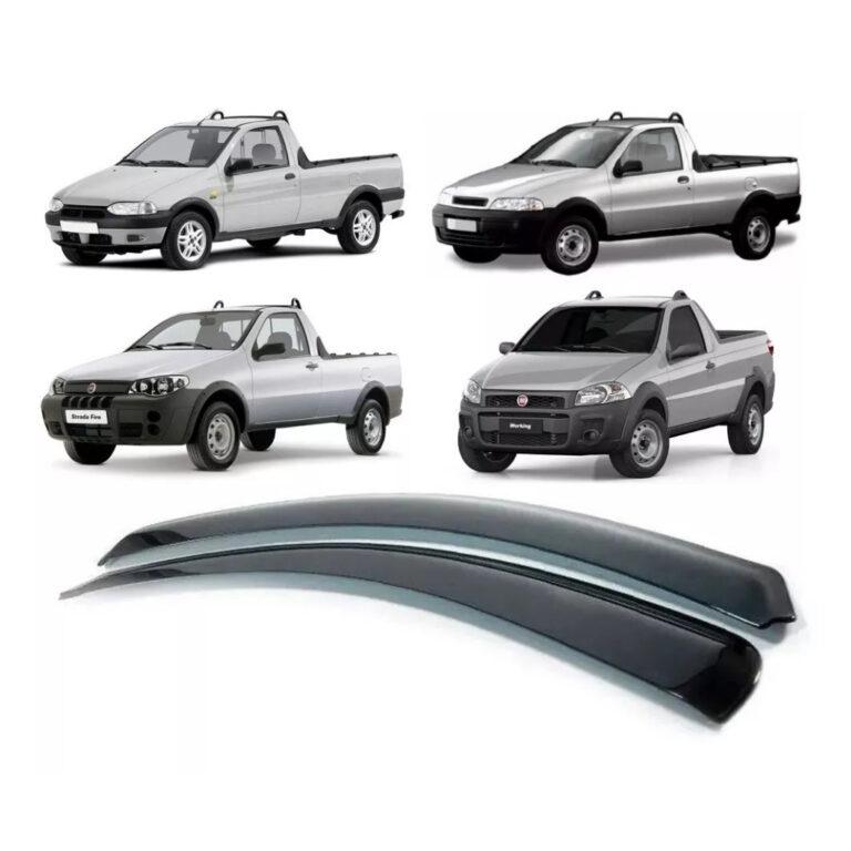 CALHA DE CHUVA DEFLETOR FIAT STRADA 2P 1996 a 2018