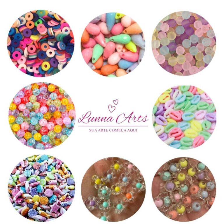 Miçanga Coloridas Para Pulseiras Artesanato Infan