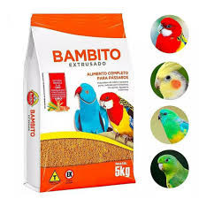 RAÇÃO PARA CALOPSITA, PERIQUITO BAMBITO EXTRUSAD