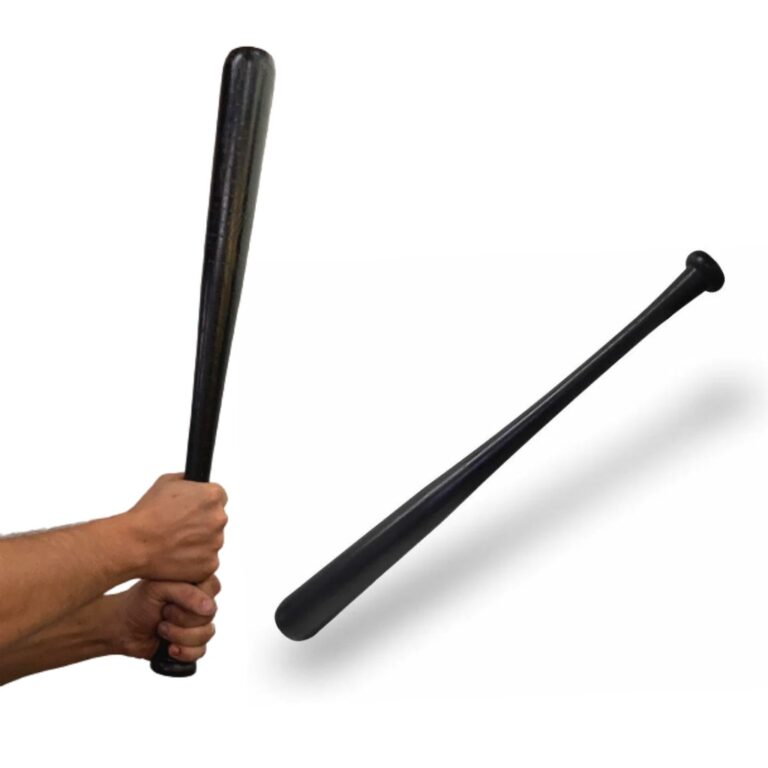 Taco De Baseball beisebol Preto Madeira Pinus 65 C