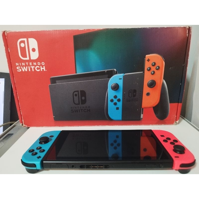 Nintendo Switch V2 Desbloqueado + 10 jogos Clássicos da Nintendo + Loja de Jogos