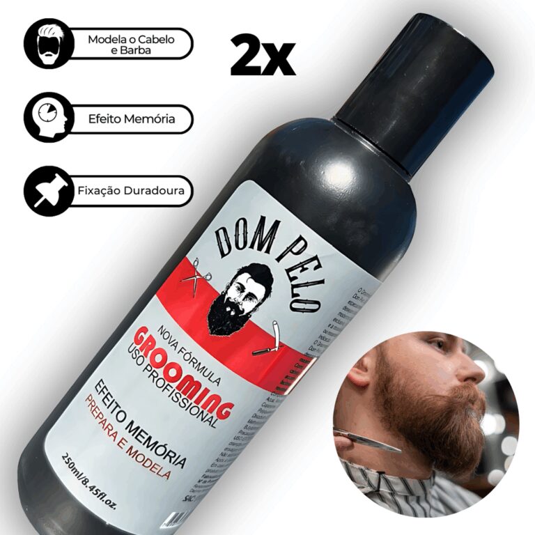 2 x Grooming Modelador Capilar Corte De Cabelo Bar