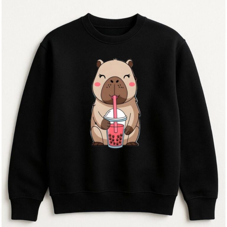 Moletom Infantil Unissex Fofo com Acabamento de Al