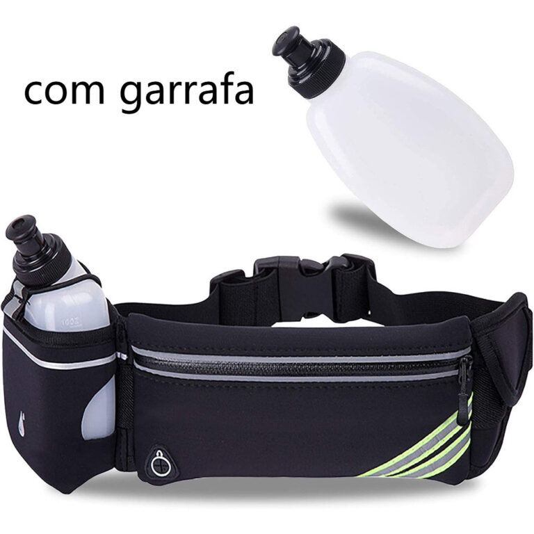 Bolsa de corrida à prova dágua com  para garrafa