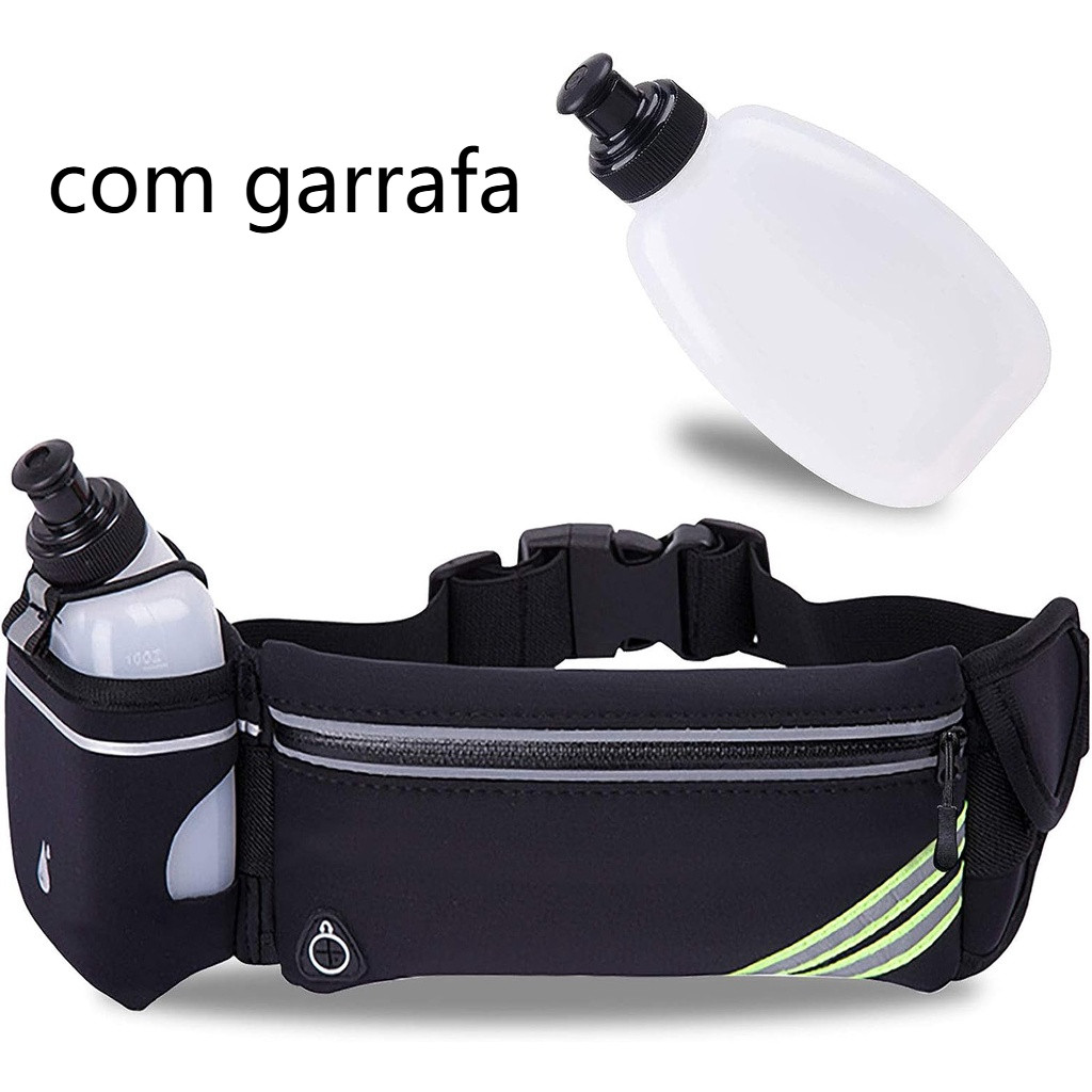 Bolsa de corrida à prova dágua com  para garrafa de água