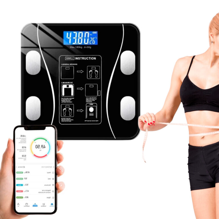 Balança Digital Medidora Corporal Bioimpedância 