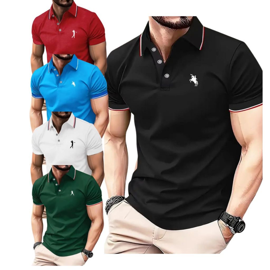 Camisa Gola Polo Clássica, Casual, Moderna conforto detalhes que fazem a diferença variedade de core