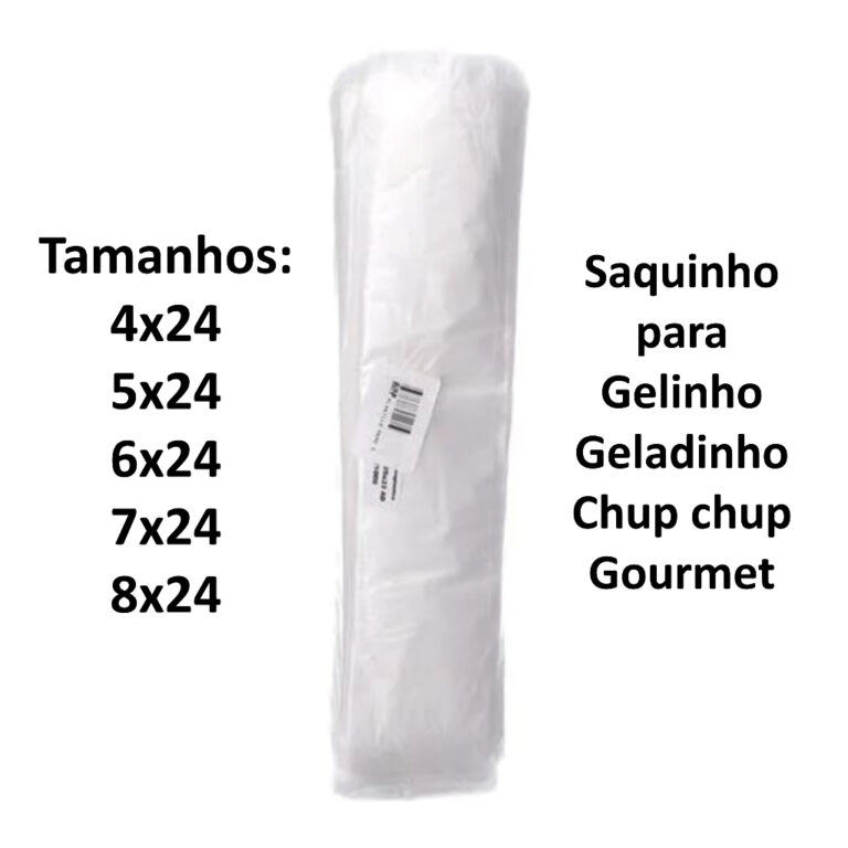 Saquinho Para Geladinho Gourmet Gelinho Sacolé Ch