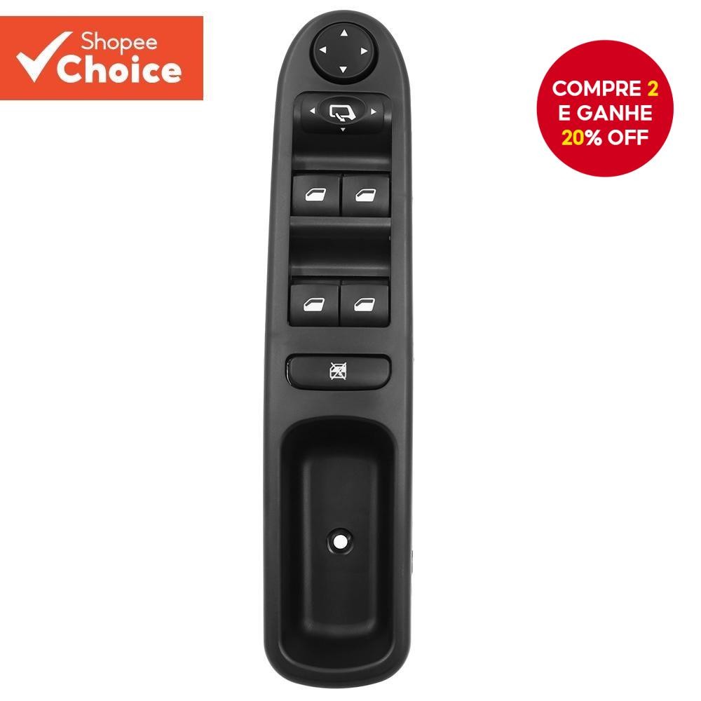 Interruptor Mestre Da Janela Elétrica 6554KT LHD Para Controle Elétrico Peugeot 307 307 307SW 307CC