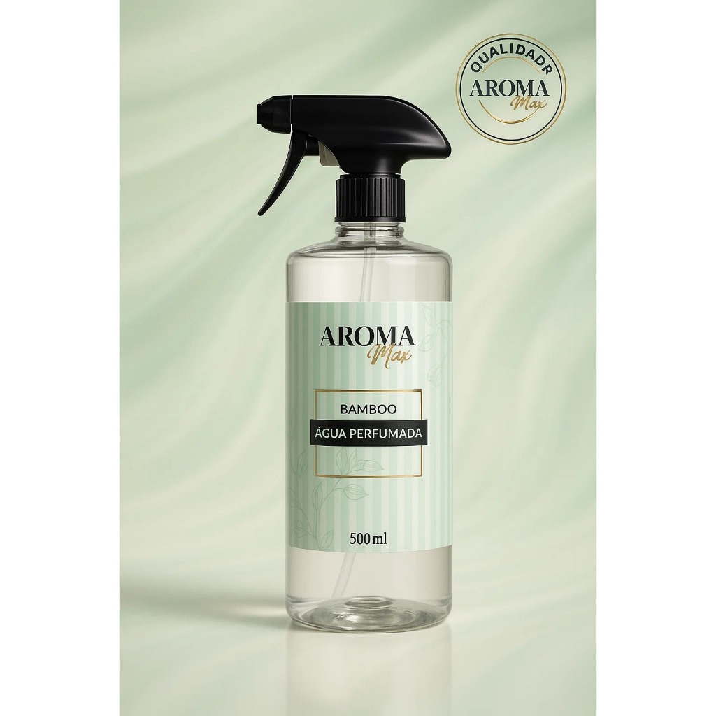 Água Perfumada Bamboo Aromatizador Ambiente Aroma Refrescante Frescor Lojas Quarto Cama