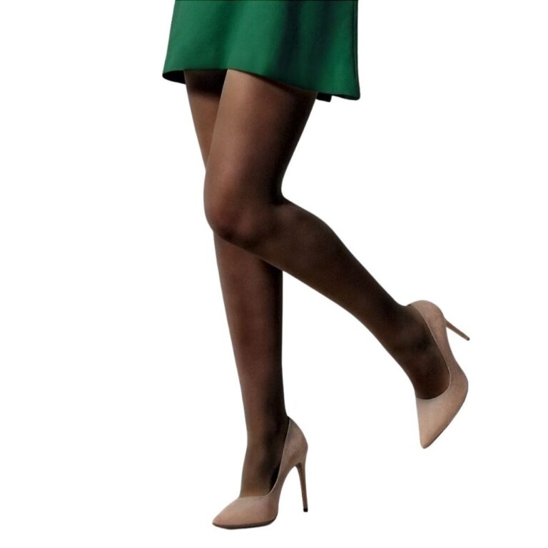 Meia Calça Selene Fio 15 Cintura Alta Tecido Dupl