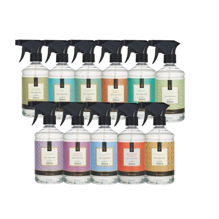 Água Perfumada Para Tecidos 500ml – Via Aro