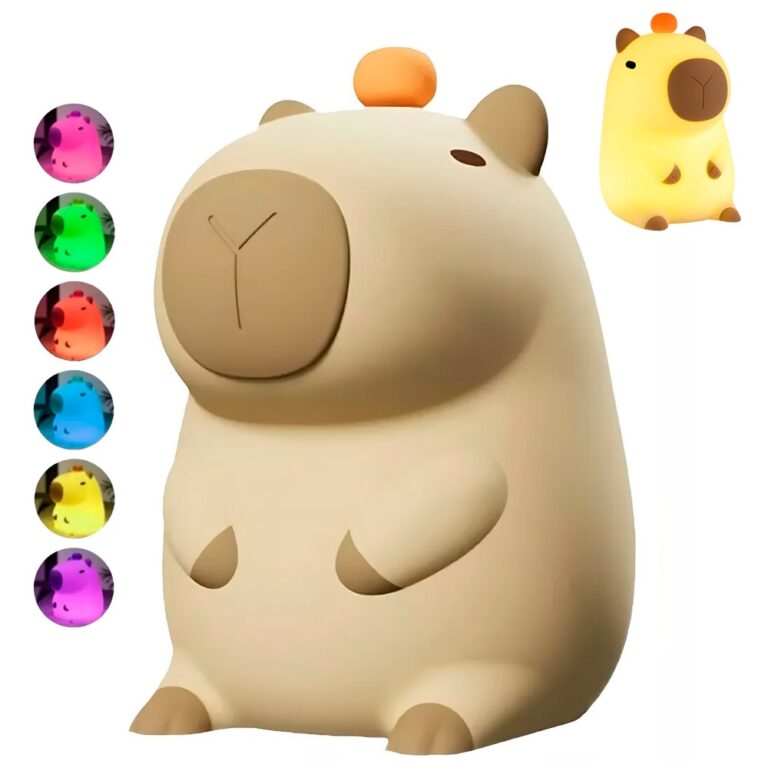Luminária Capivara De Silicone Com Controle De To
