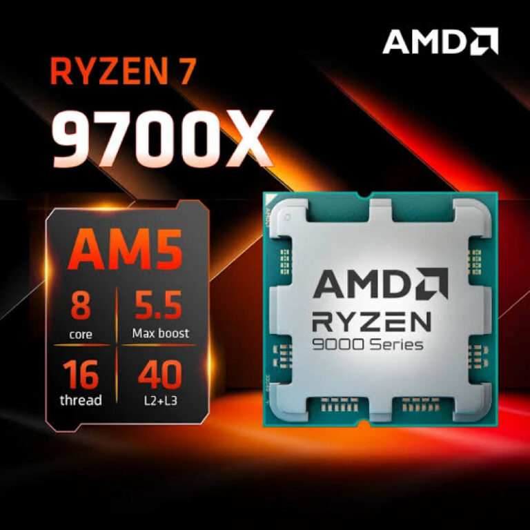 Processador Ryzen 7 7700 9700x AM5 OEM – NOV
