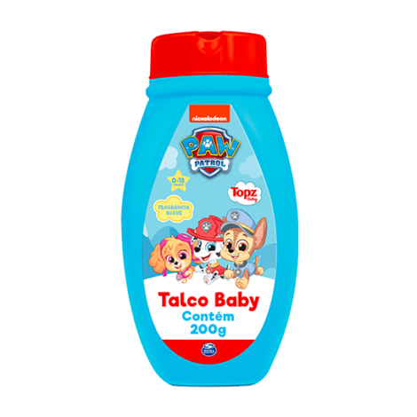 Talco Para Bebe Patrulha Canina Topz Baby Lançame