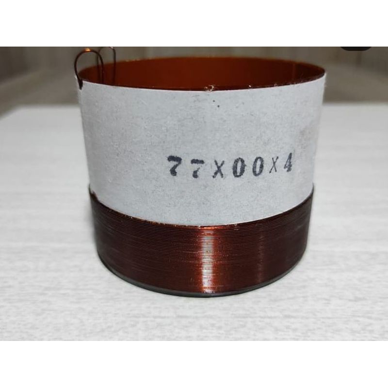 Bobina 77/00 4 ohms 25mm enrol