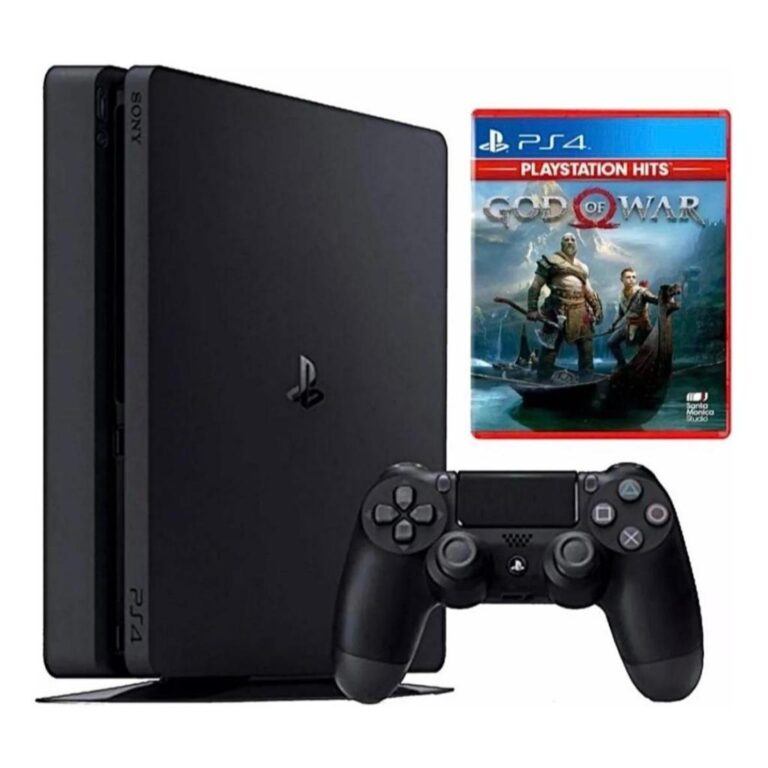 Console Ps4 Slim 4 1TB – Garantia + 1 Jogo