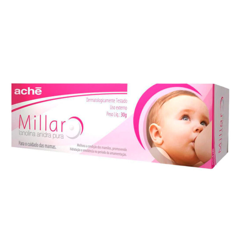 Millar Creme Hidratante para Seios Pomada com 30g