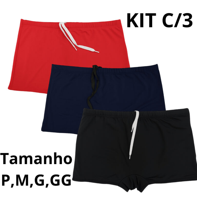 Sungas Masculina forrada modelo boxer com Proteç�