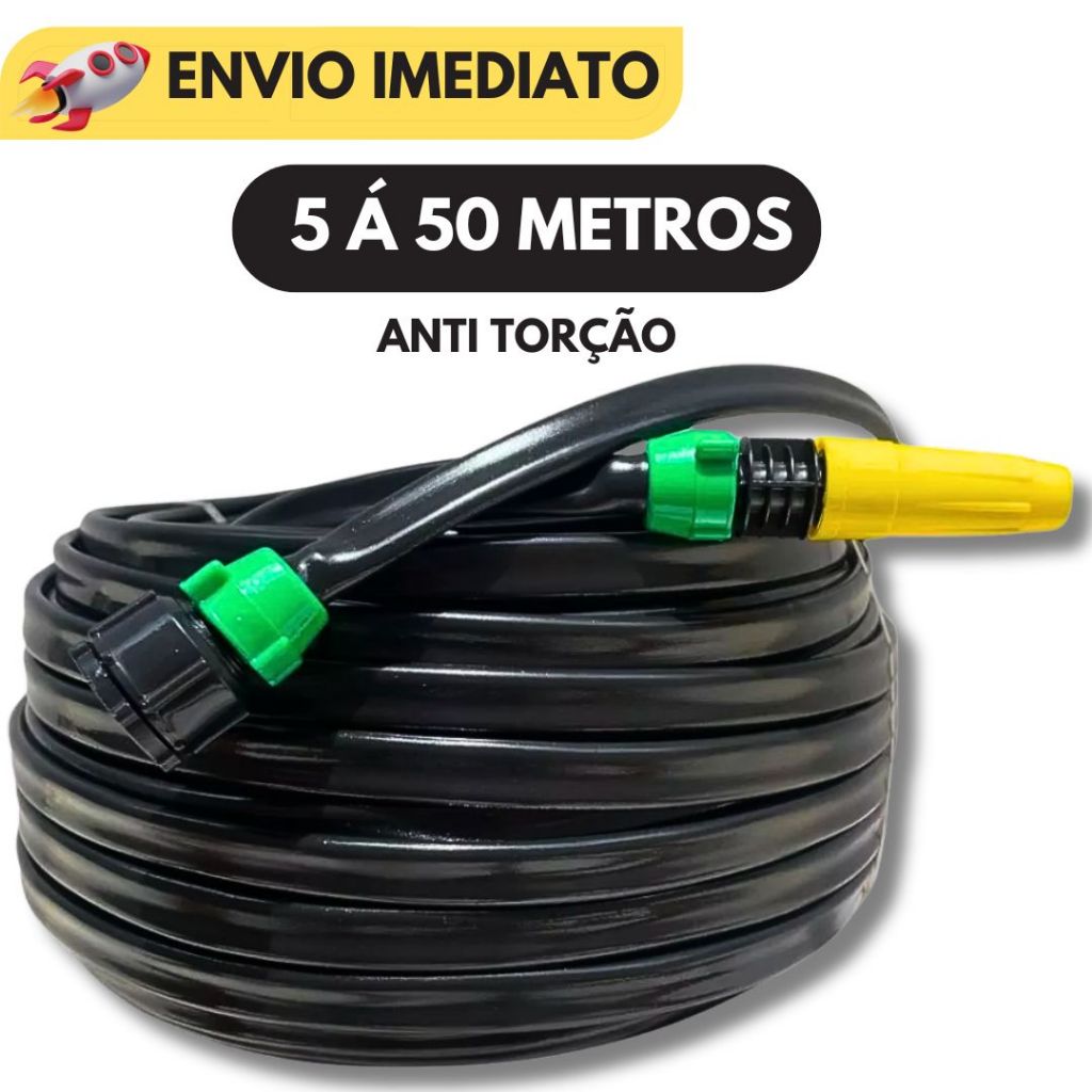 Mangueira de Jardim Anti Torção e Anti Dobras 5 Á 50 Metros