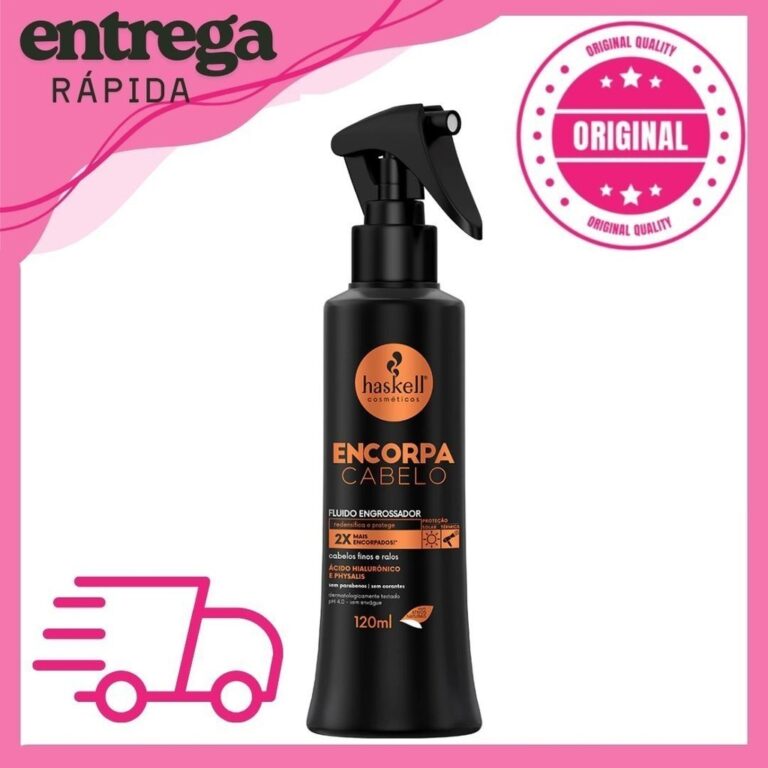 Fluido Finalizador Encorpa Cabelo 120ml Haskell Co
